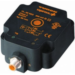 Turck Inductive Block-Style Proximity Sensor, 50 mm Detection, PNP Output, 10 → 30 V dc, IP68