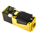 Turck Inductive Block-Style Proximity Sensor, 30 mm Detection, PNP Output, 10 → 30 V dc, IP68
