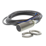Omron Inductive Barrel-Style Proximity Sensor, M18 x 1, 8 mm Detection, PNP Output, 12 → 24 V dc, IP67