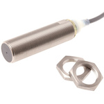 Omron Inductive Barrel-Style Proximity Sensor, M18 x 1, 8 mm Detection, PNP Output, 12 → 24 V dc, IP67