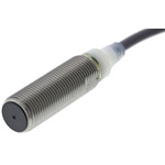 Omron Inductive Barrel-Style Proximity Sensor, M12 x 1, 4 mm Detection, NPN Output, 12 → 24 V dc, IP67