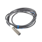 Omron Inductive Barrel-Style Proximity Sensor, M12 x 1, 4 mm Detection, PNP Output, 12 → 24 V dc, IP67