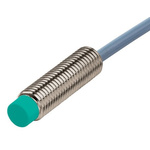 Pepperl + Fuchs Inductive Barrel-Style Proximity Sensor, M8 x 1, 3 mm Detection, PNP Output, 10 → 30 V dc, IP67