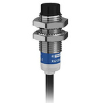 Telemecanique Sensors Inductive Barrel-Style Proximity Sensor, M12 x 1, 8 mm Detection, NPN Output, 12 → 24 V