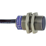 Telemecanique Sensors Inductive Barrel-Style Proximity Sensor, M18 x 1, 5 mm Detection, PNP Output, 12 → 24 V