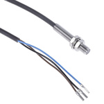 BALLUFF Inductive Barrel-Style Proximity Sensor, M5 x 0.5, 1.5 mm Detection, PNP Output, 10 → 30 V dc, IP67