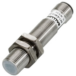 BALLUFF Capacitive Barrel-Style Proximity Sensor, M12 x 1, 4 mm Detection, PNP Output, 12 → 35 V dc, IP65