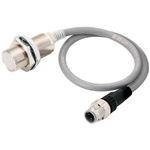 Omron Inductive Barrel-Style Proximity Sensor, M18 x 1, 7 mm Detection, PNP & NPN Output, 10 → 30 V dc, IP67