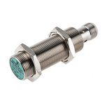 Pepperl + Fuchs Inductive Barrel-Style Proximity Sensor, M18 x 1, 5 mm Detection, NPN Output, 5 → 36 V dc, IP68