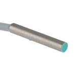 Pepperl + Fuchs Inductive Barrel-Style Proximity Sensor, 0.8 mm Detection, NPN Output, 10 → 30 V dc, IP67