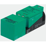 Pepperl + Fuchs Inductive Block-Style Proximity Sensor, 15 mm Detection, PNP Output, 10 → 60 V dc, IP68