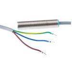 Pepperl + Fuchs Inductive Barrel-Style Proximity Sensor, M12 x 1, 2 mm Detection, 20 → 253 V ac, IP67