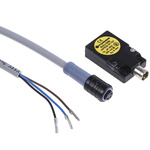 Turck Inductive Block-Style Proximity Sensor, 5 mm Detection, PNP Output, 10 → 30 V dc, IP67