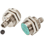 Pepperl + Fuchs Inductive Barrel-Style Proximity Sensor, M30 x 1.5, 15 mm Detection, PNP Output, 5 → 36 V dc,