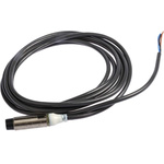 Omron Inductive Barrel-Style Proximity Sensor, M12 x 1, 8 mm Detection, NPN Output, 12 → 24 V dc, IP67