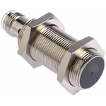 Omron Inductive Barrel-Style Proximity Sensor, M18 x 1, 8 mm Detection, NPN Output, 12 → 24 V dc, IP67