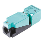 Pepperl + Fuchs Inductive Block-Style Proximity Sensor, 20 mm Detection, NPN Output, 10 → 30 V dc, IP69K