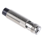 Omron Inductive Barrel-Style Proximity Sensor, M12 x 1, 8 mm Detection, NPN Output, 10 → 30 V dc, IP67