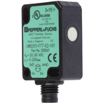 Pepperl + Fuchs Ultrasonic Block-Style Proximity Sensor, M8 x 1, 0 → 250 mm Detection, PNP Output, 20 →