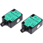 Pepperl + Fuchs Ultrasonic Block-Style Proximity Sensor, M8 x 1, 0 → 800 mm Detection, PNP Output, 20 →