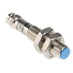 Sick Inductive Barrel-Style Proximity Sensor, M8 x 1, 2 mm Detection, PNP Output, 10 → 30 V dc, IP67
