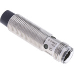 Omron Inductive Barrel-Style Proximity Sensor, M12 x 1, 8 mm Detection, PNP Output, 12 → 24 V dc, IP67