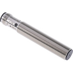Omron Inductive Barrel-Style Proximity Sensor, M12 x 1, 4 mm Detection, PNP Output, 12 → 24 V dc, IP67