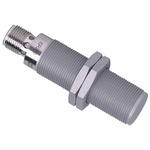 ifm electronic Inductive Barrel-Style Proximity Sensor, M18 x 1, 6 mm Detection, PNP Output, 10 → 36 V dc, IP67