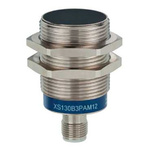 Telemecanique Sensors Inductive Barrel-Style Proximity Sensor, M30 x 1.5, 10 mm Detection, NPN Output, 12 → 24 V