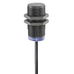 Telemecanique Sensors Inductive Barrel-Style Proximity Sensor, M30 x 1.5, 22 mm Detection, 12 → 24 V dc, IP67,