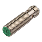 Pepperl + Fuchs Inductive Barrel-Style Proximity Sensor, M12 x 1, 2 mm Detection, PNP Output, 5 → 36 V dc, IP68