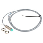 Pepperl + Fuchs Inductive Barrel-Style Proximity Sensor, M12 x 1, 4 mm Detection, 5 → 30 V dc, IP67