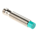 Pepperl + Fuchs Inductive Barrel-Style Proximity Sensor, M12 x 1, 8 mm Detection, PNP Output, 5 → 36 V dc, IP68