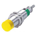 Turck Inductive Barrel-Style Proximity Sensor, M18 x 1, 10 mm Detection, NPN Output, 4.75 → 5.25 V dc, IP67