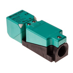 Pepperl + Fuchs Inductive Block-Style Proximity Sensor, 20 mm Detection, 5 → 60 V dc, IP68, IP69K