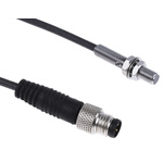 BALLUFF Inductive Barrel-Style Proximity Sensor, M5 x 0.5, 1.5 mm Detection, PNP Output, 10 → 30 V dc, IP67