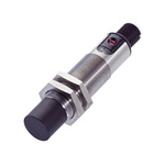 BALLUFF Capacitive Barrel-Style Proximity Sensor, M18 x 1, 12 mm Detection, PNP Output, 10 → 30 V dc, IP67