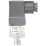 12719324 | WIKA Gauge Pressure Sensor, 60bar Max Pressure Reading, Current (2-Wire)