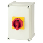 Socomec, 3P 2 Position Manual Cam Transfer Switch, 690V (Volts), 63A, Handle Actuator