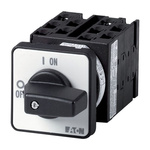 Eaton, 3P 5 Position 60° Star Delta Cam Switch, 690V (Volts), 20A, Short Thumb Grip Actuator