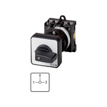 Eaton, 1P 3 Position 90° Changeover Cam Switch, 690V (Volts), 20A, Short Thumb Grip Actuator