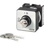 Eaton, 2P 2 Position 90° On-Off Cam Switch, 690V (Volts), 20A, Short Thumb Grip Actuator
