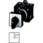 Eaton, 2P 3 Position 45° Motor Control Cam Switch, 690V (Volts), 32A, Toggle Actuator