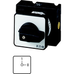 Eaton, 3P 2 Position 90° On-Off Cam Switch, 690V (Volts), 32A, Short Thumb Grip Actuator