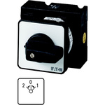 Eaton, 3P 3 Position 45° Motor Reversing Cam Switch, 690V (Volts), 32A, Short Thumb Grip Actuator