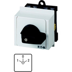 Eaton, 3P 3 Position 60° Motor Reversing Cam Switch, 690V (Volts), 20A, Short Thumb Grip Actuator