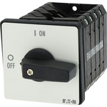 Eaton, 6P 2 Position 90° On-Off Cam Switch, 600V (Volts), 100A, Short Thumb Grip Actuator