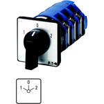 Eaton, 3P 3 Position 60° Changeover Cam Switch, 690V (Volts), 125A, Short Thumb Grip Actuator