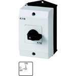 Eaton, 6P 2 Position 90° On-Off Cam Switch, 690V (Volts), 20A, Short Thumb Grip Actuator