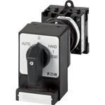 Eaton, 4P 2 Position 45° On-Off Cam Switch, 690V (Volts), 20A, Toggle Actuator